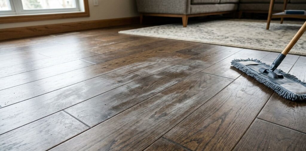 cloudy hardwood floors